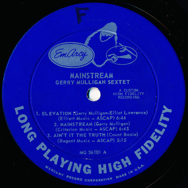 Gerry Mulligan And His Sextet - Mainstream Of Jazz