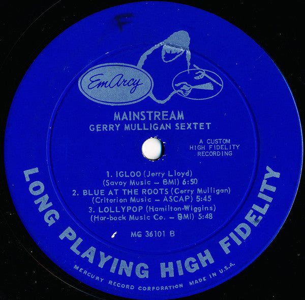 Gerry Mulligan And His Sextet - Mainstream Of Jazz