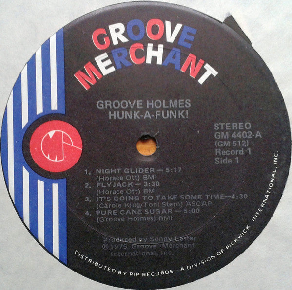 Richard "Groove" Holmes - Hunk-A-Funk - LP