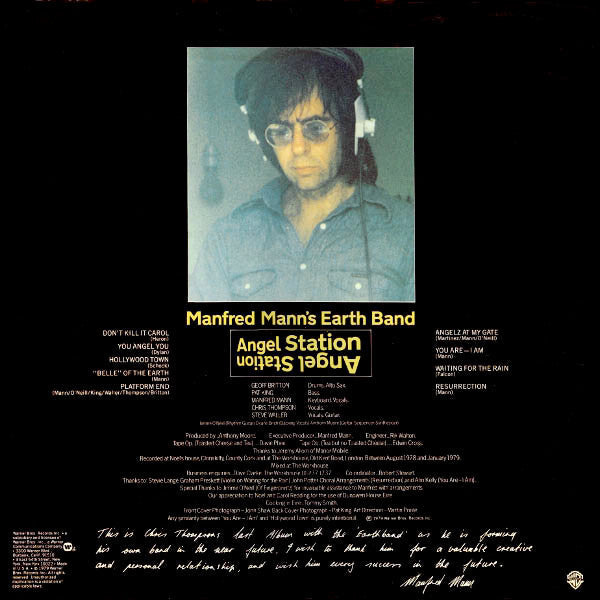 Manfred Mann's Earth Band - Angel Station - LP