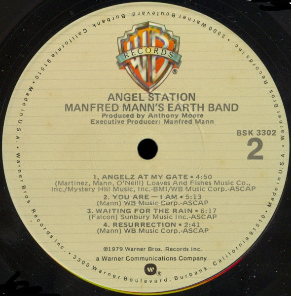 Manfred Mann's Earth Band - Angel Station - LP