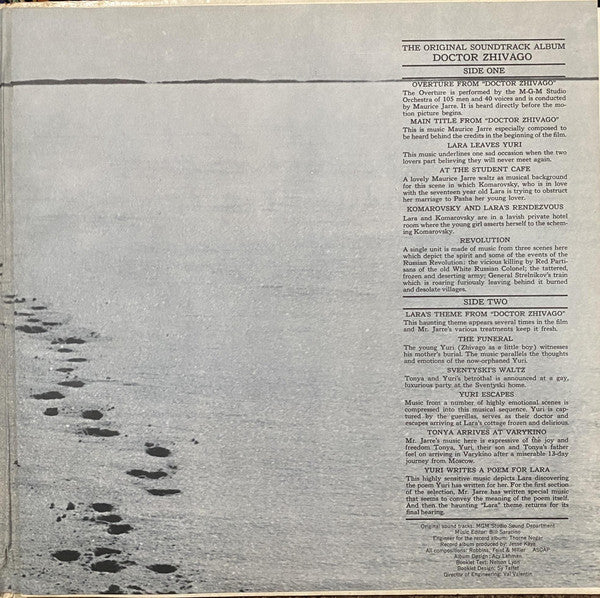 Maurice Jarre - Doctor Zhivago - LP