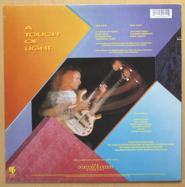 Mark Egan - A Touch Of Light - LP