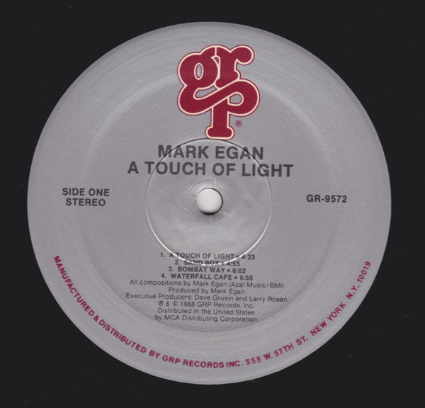 Mark Egan - A Touch Of Light - LP