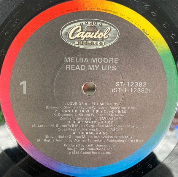 Melba Moore - Read My Lips - LP