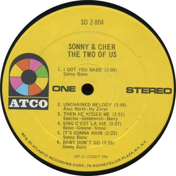 Sonny & Cher - The Two Of Us - LP