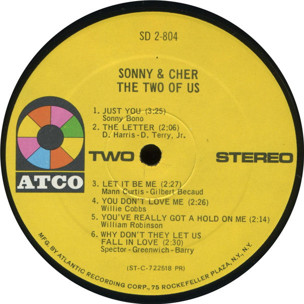 Sonny & Cher - The Two Of Us - LP