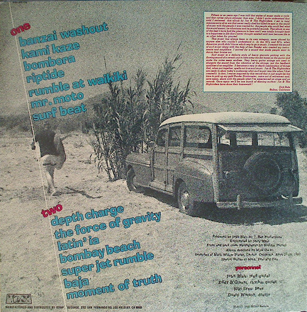 Jon & The Nightriders - Surf Beat '80