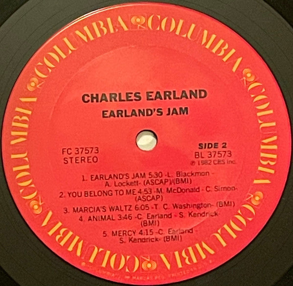 Charles Earland - Earland’s Jam - LP