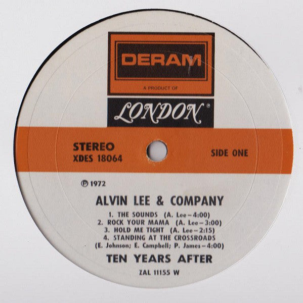 Ten Years After - Alvin Lee & Company - LP