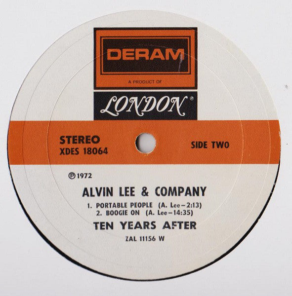 Ten Years After - Alvin Lee & Company - LP
