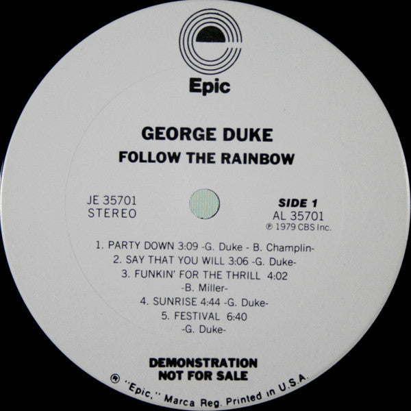 George Duke - Follow The Rainbow - LP