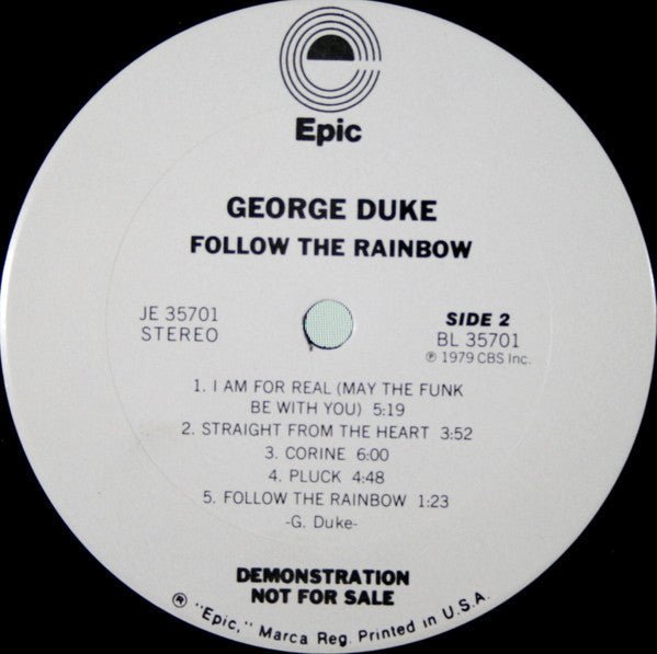 George Duke - Follow The Rainbow - LP