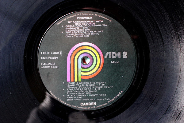 Elvis Presley - I Got Lucky - LP