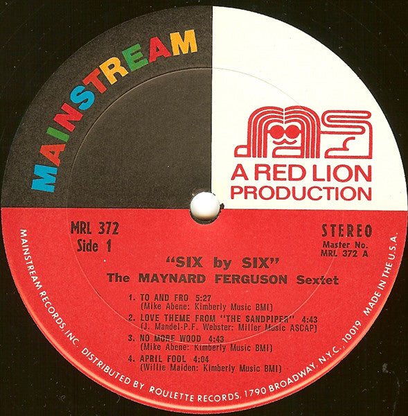 Maynard Ferguson - Six By Six - LP