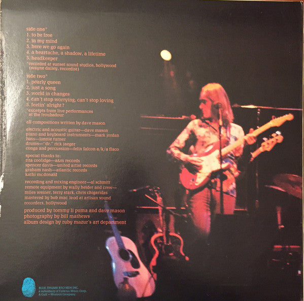 Dave Mason - Headkeeper - LP