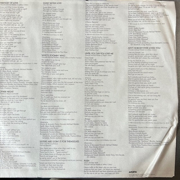 Aretha* - Who's Zoomin' Who? - LP