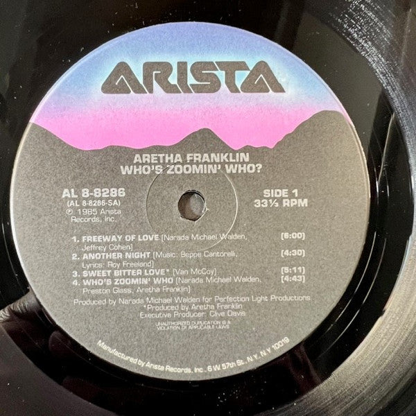Aretha* - Who's Zoomin' Who? - LP