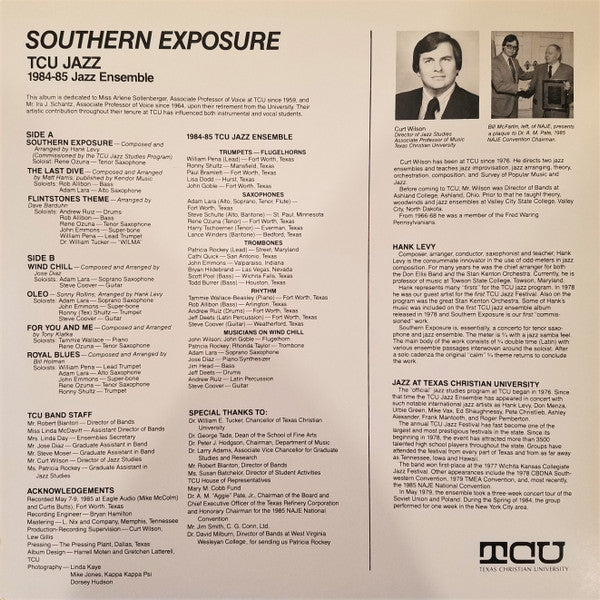 TCU Jazz Ensemble - Southern Exposure - LP
