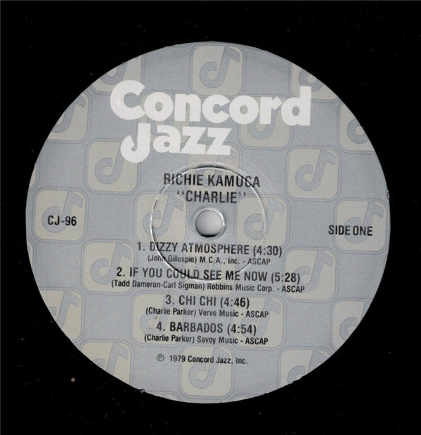 Richie Kamuca - Richie Kamuca's Charlie - LP