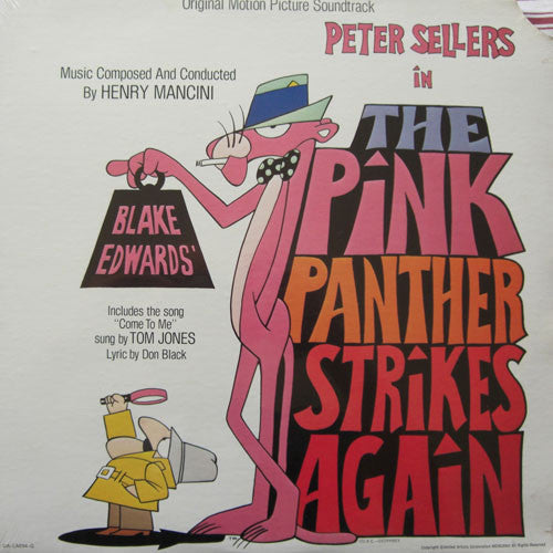 Henry Mancini - The Pink Panther Strikes Again (Original Motion Picture Soundtrack) - LP