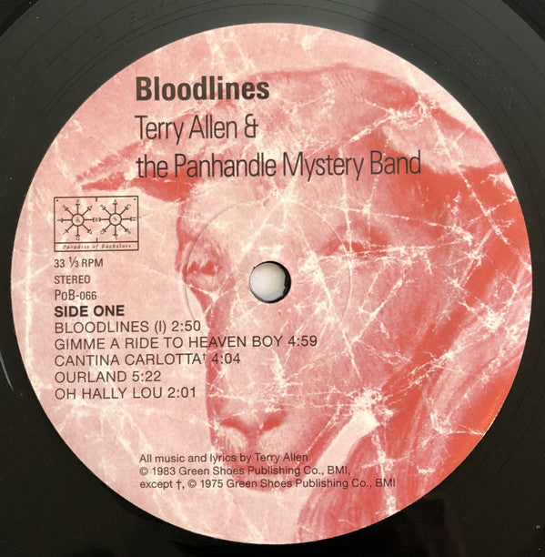 Terry Allen & The Panhandle Mystery Band - Bloodlines - LP