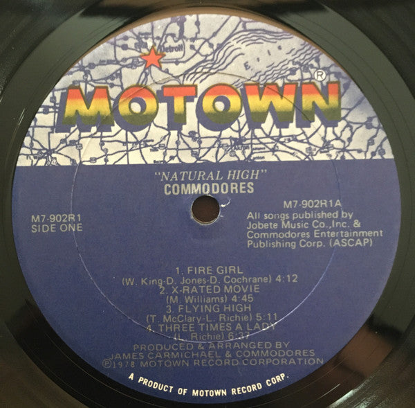 Commodores - Natural High - LP
