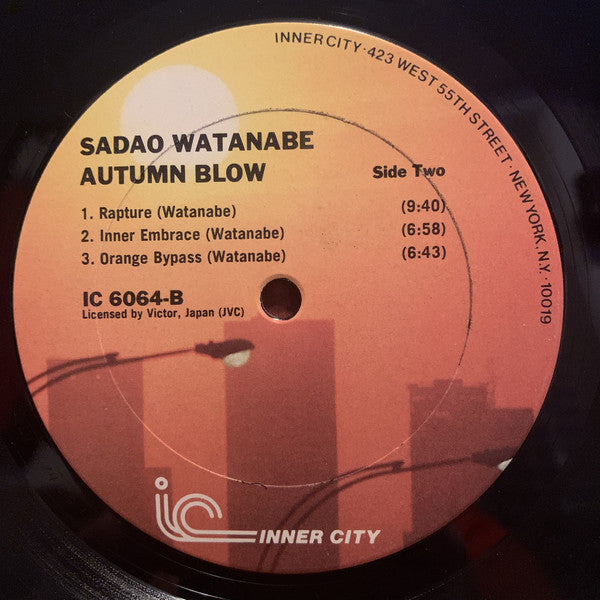 Sadao Watanabe - Autumn Blow - LP