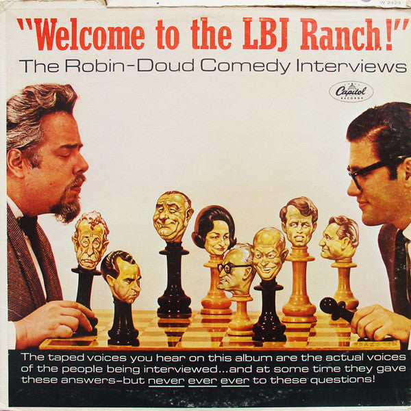 Earle Doud And Alen Robin - "Welcome To The LBJ Ranch!" - LP