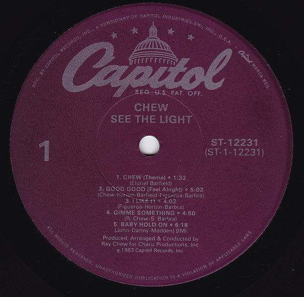 Chew - See The Light - LP
