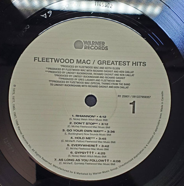 Fleetwood Mac - Greatest Hits - LP