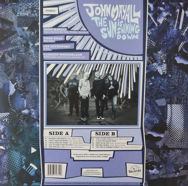 John Mayall - The Sun Is Shining Down - LP