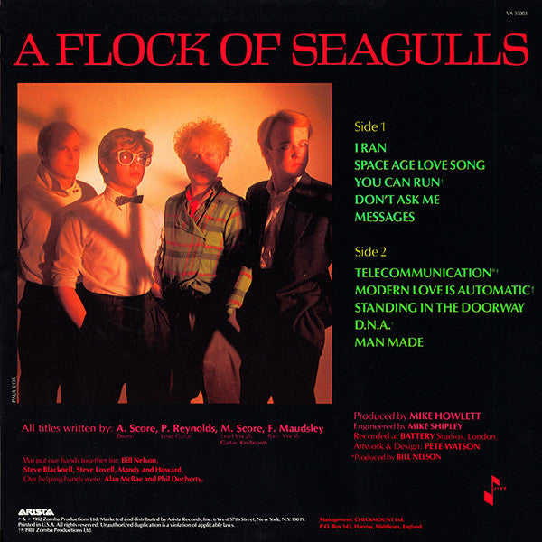 A Flock Of Seagulls - A Flock Of Seagulls - LP
