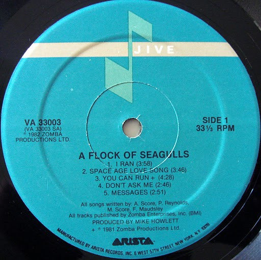 A Flock Of Seagulls - A Flock Of Seagulls - LP