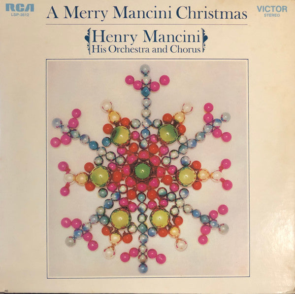 Henry Mancini And His Orchestra And Chorus - A Merry Mancini Christmas - LP