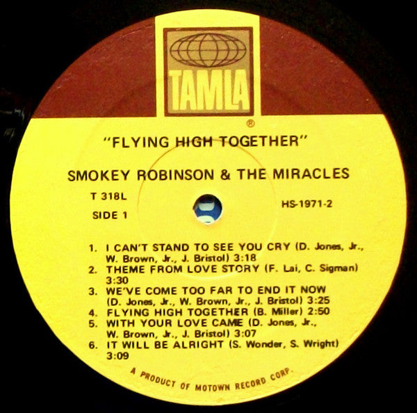 Smokey Robinson And The Miracles* - Flying High Together - LP