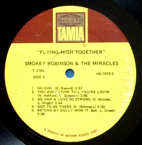 Smokey Robinson And The Miracles* - Flying High Together - LP