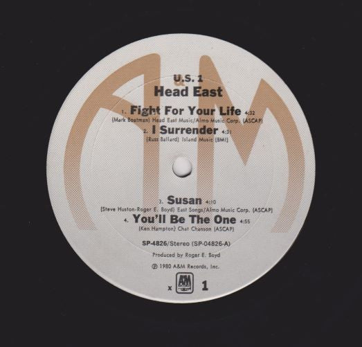 Head East - U.S. 1 - LP