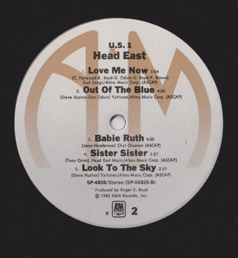 Head East - U.S. 1 - LP