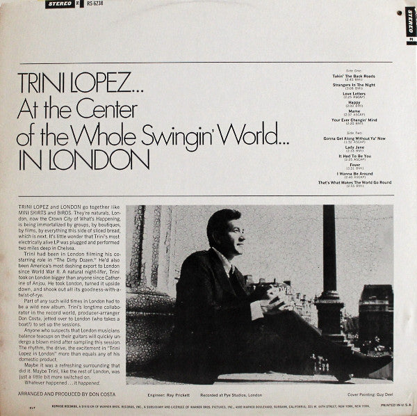 Trini Lopez - Trini Lopez In London - LP