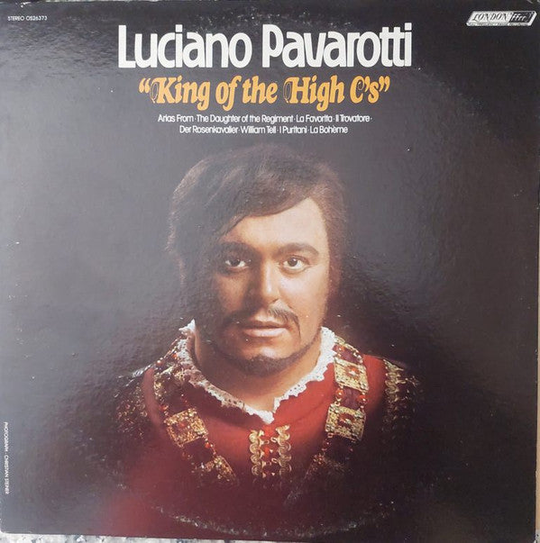 Luciano Pavarotti - King Of The High C's - LP