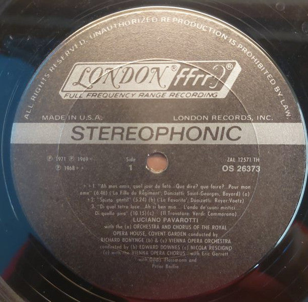 Luciano Pavarotti - King Of The High C's - LP
