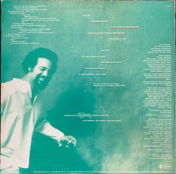 Joe Sample - Rainbow Seeker - LP