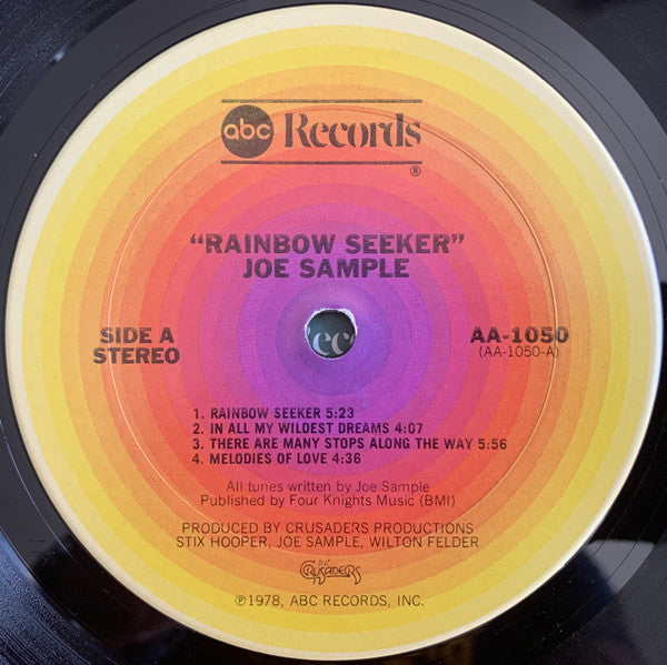 Joe Sample - Rainbow Seeker - LP