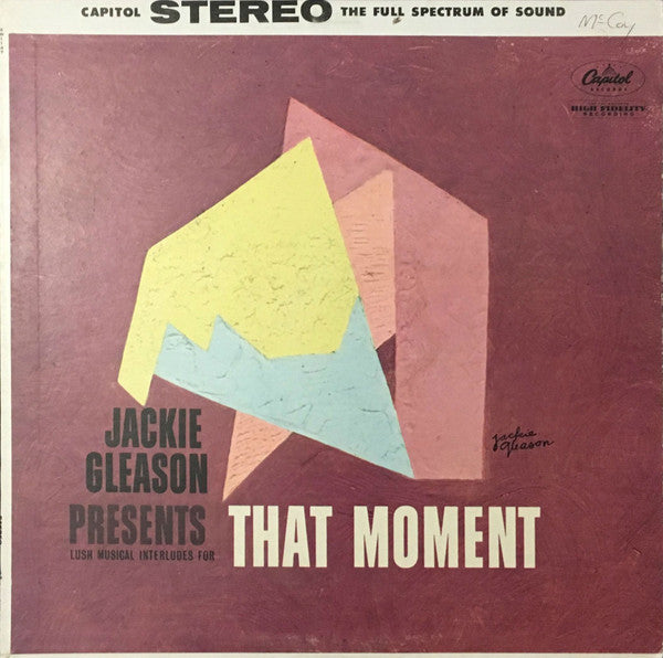 Jackie Gleason - Jackie Gleason Presents Lush Musical Interludes For That Moment - LP