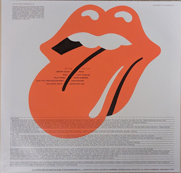 The Rolling Stones - Sticky Fingers - LP