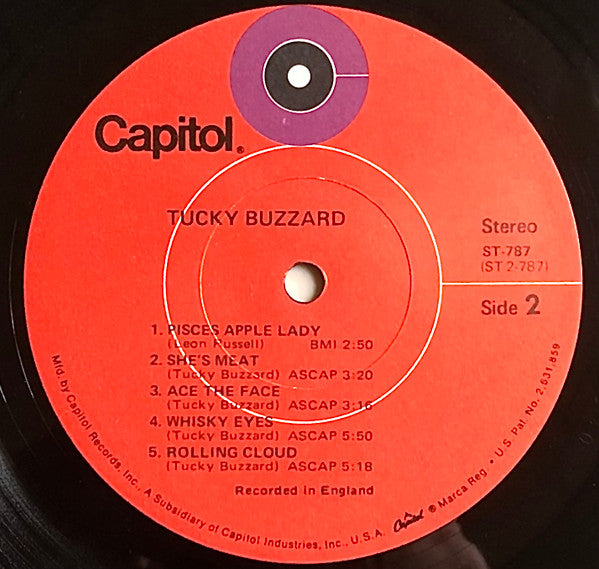 Tucky Buzzard - Tucky Buzzard - LP
