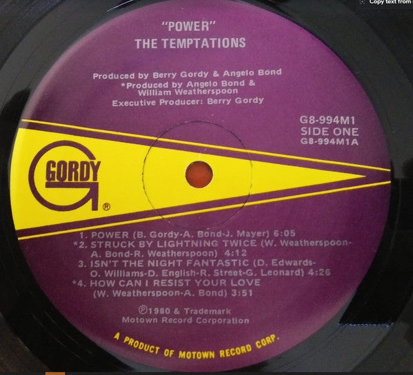 The Temptations - Power - LP
