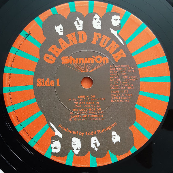 Grand Funk* - Shinin' On - LP