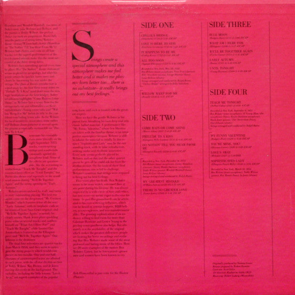 Ben Webster - Ballads - LP